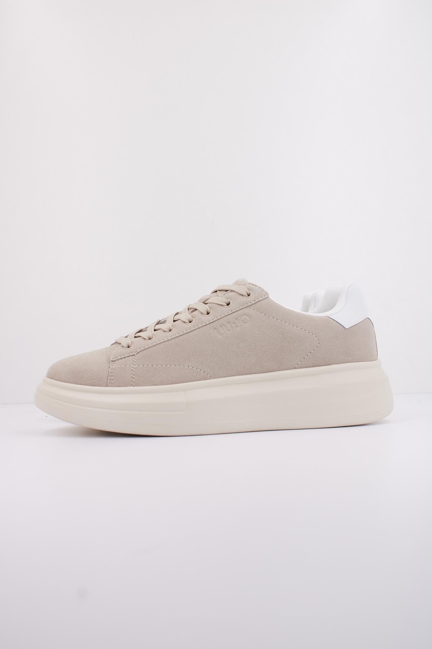 LIU-JO COW SUEDE en color BEIS  (1)