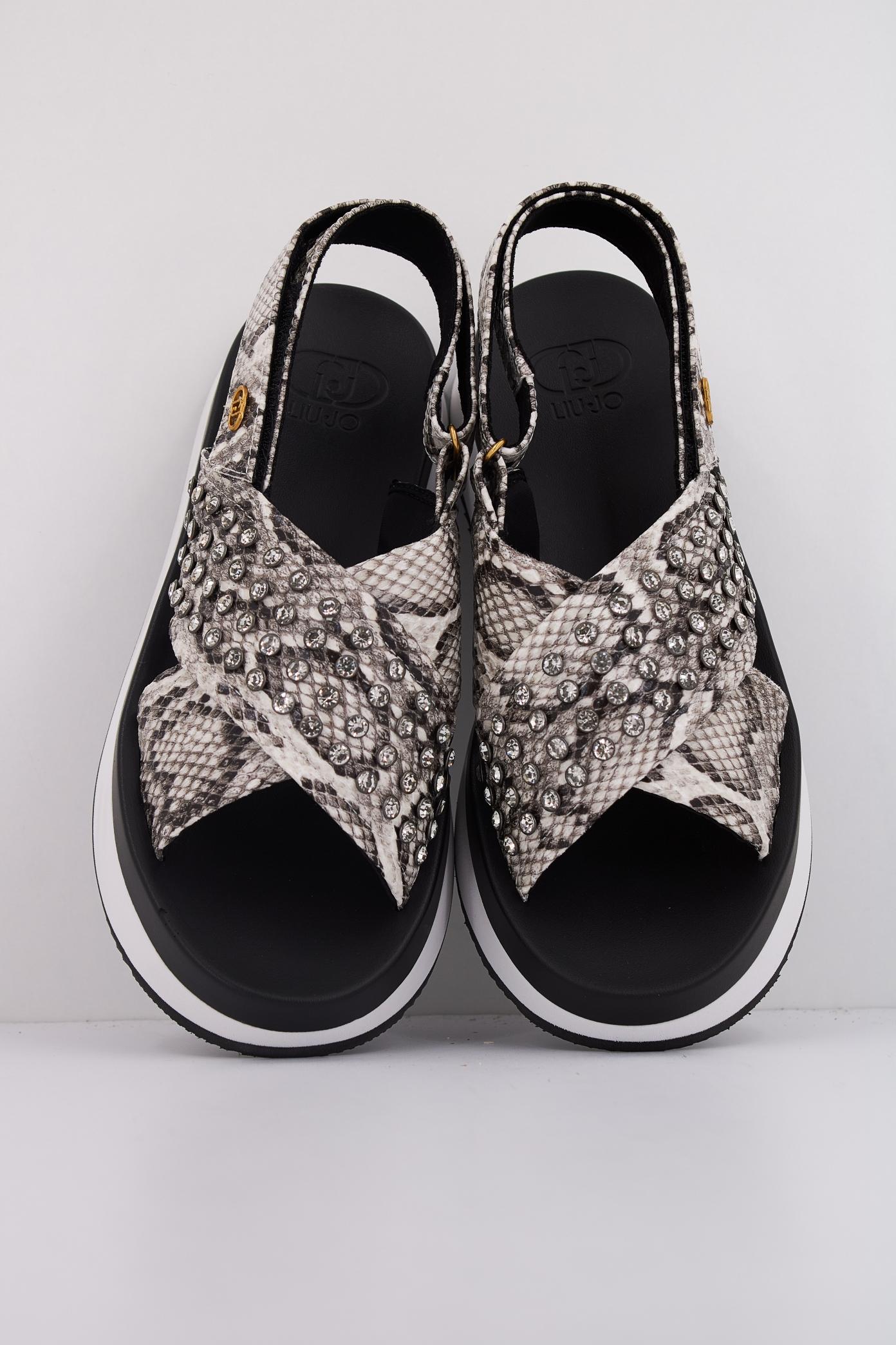 LIU-JO  SANDAL PRINTED P en color ANIMAL PRINT  (3)