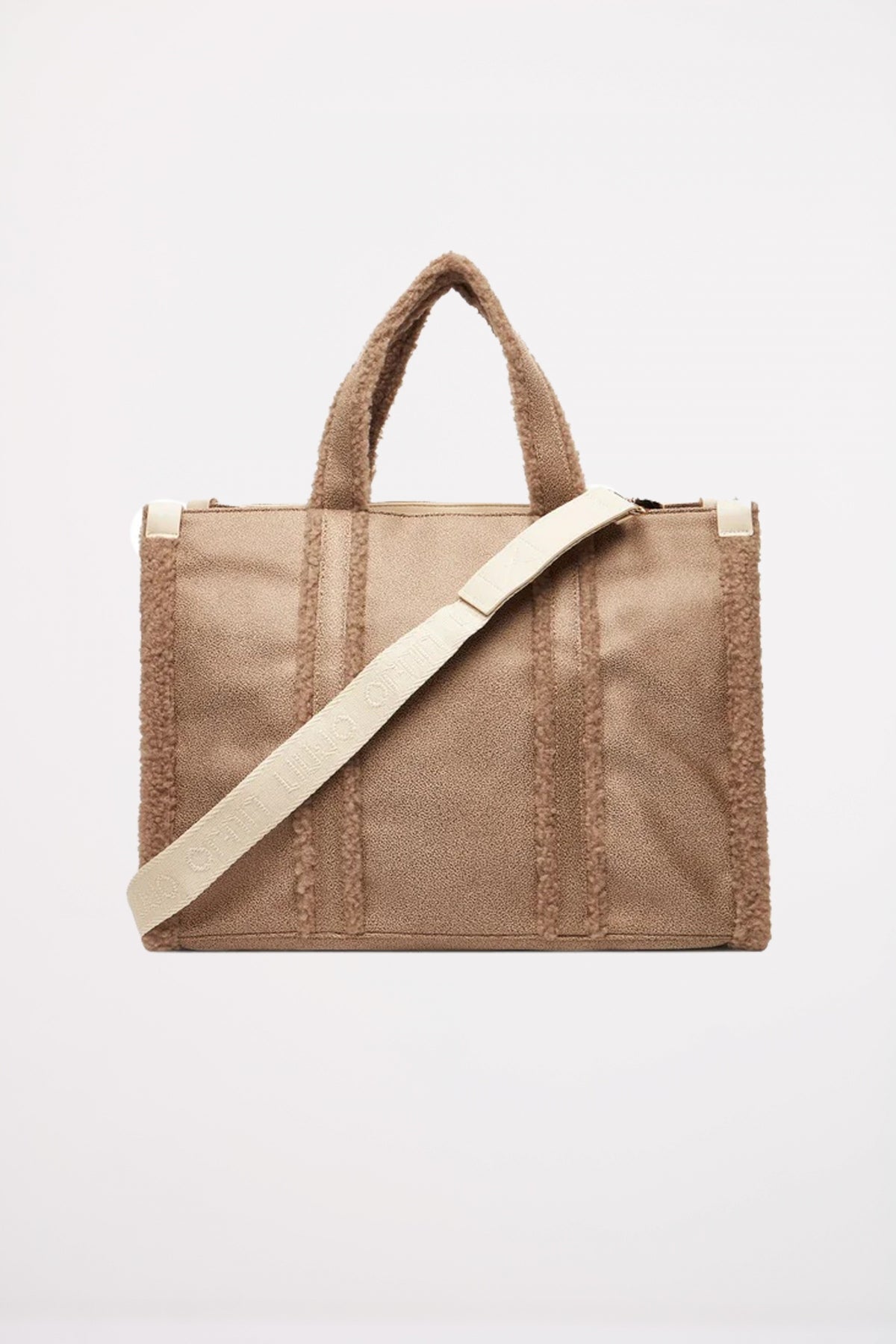 LIU-JO L TOTE en color MARRON CLARO  (2)