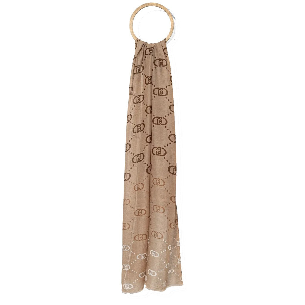 LIU-JO ECS STOLA DEGRADE en color MARRON  (3)