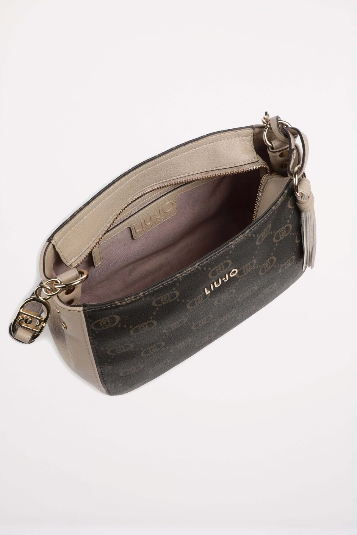 LIU-JO  M CROSSBODY  en color MARRON  (4)