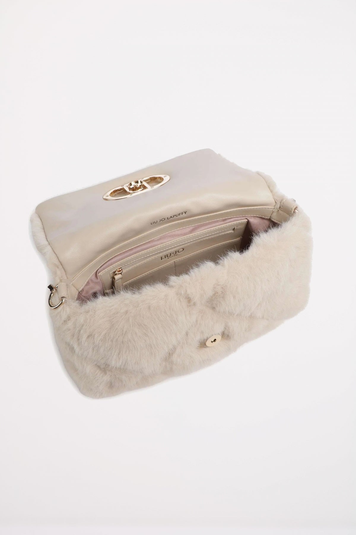 LIU-JO M CROSSBODY EST WST en color BEIS  (4)