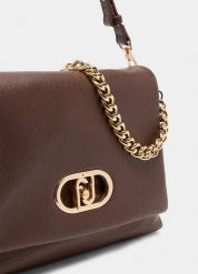 LIU-JO ECS L CROSSBODY en color MARRON  (1)