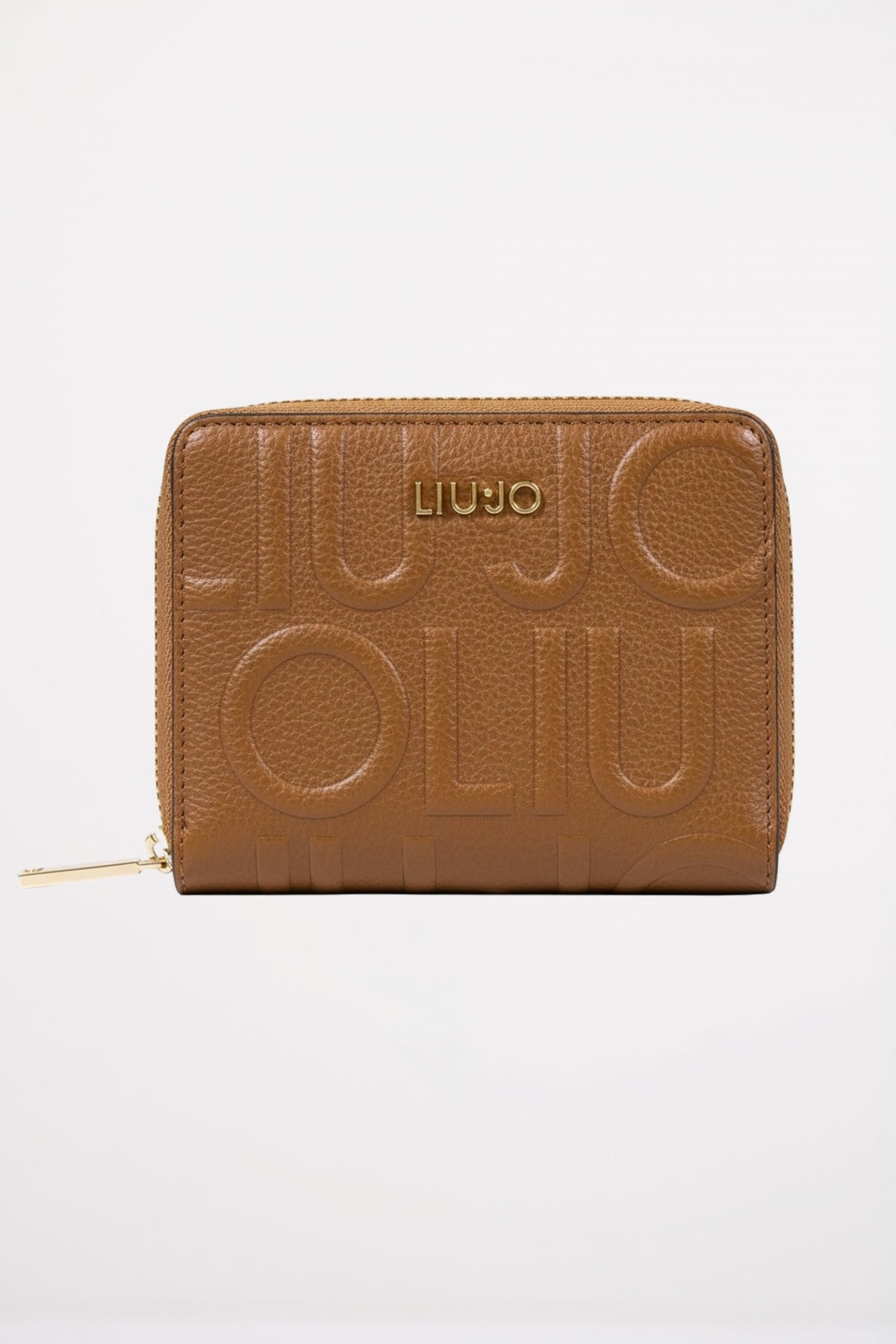 LIU-JO ECS M ZIP AROUND en color MARRON  (1)