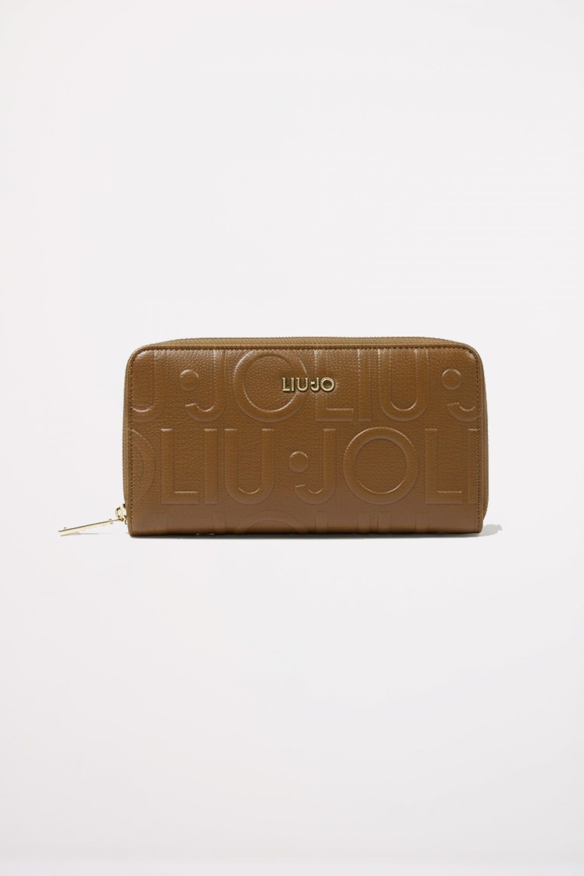 LIU-JO ECS XL ZIP AROUND en color MARRON  (1)