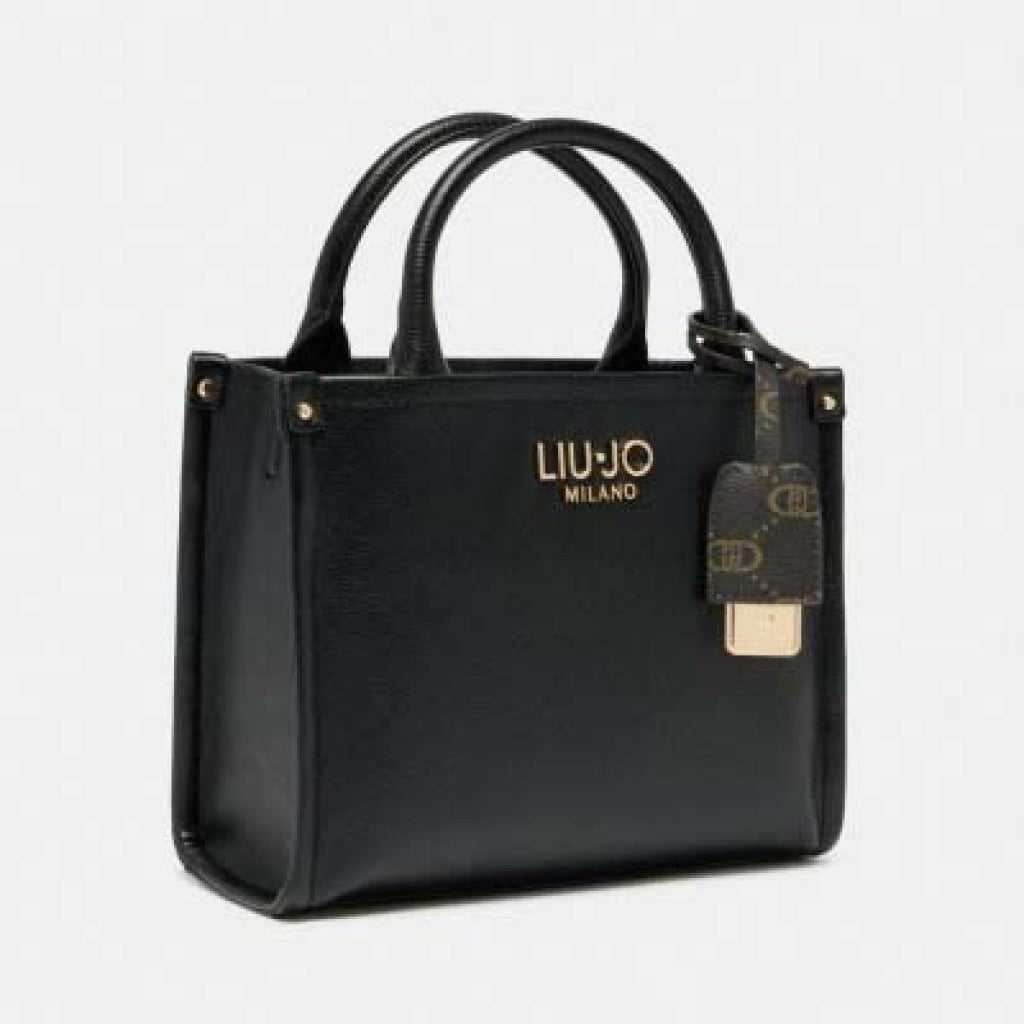 LIU-JO AF E ECS S TOTE en color NEGRO  (4)