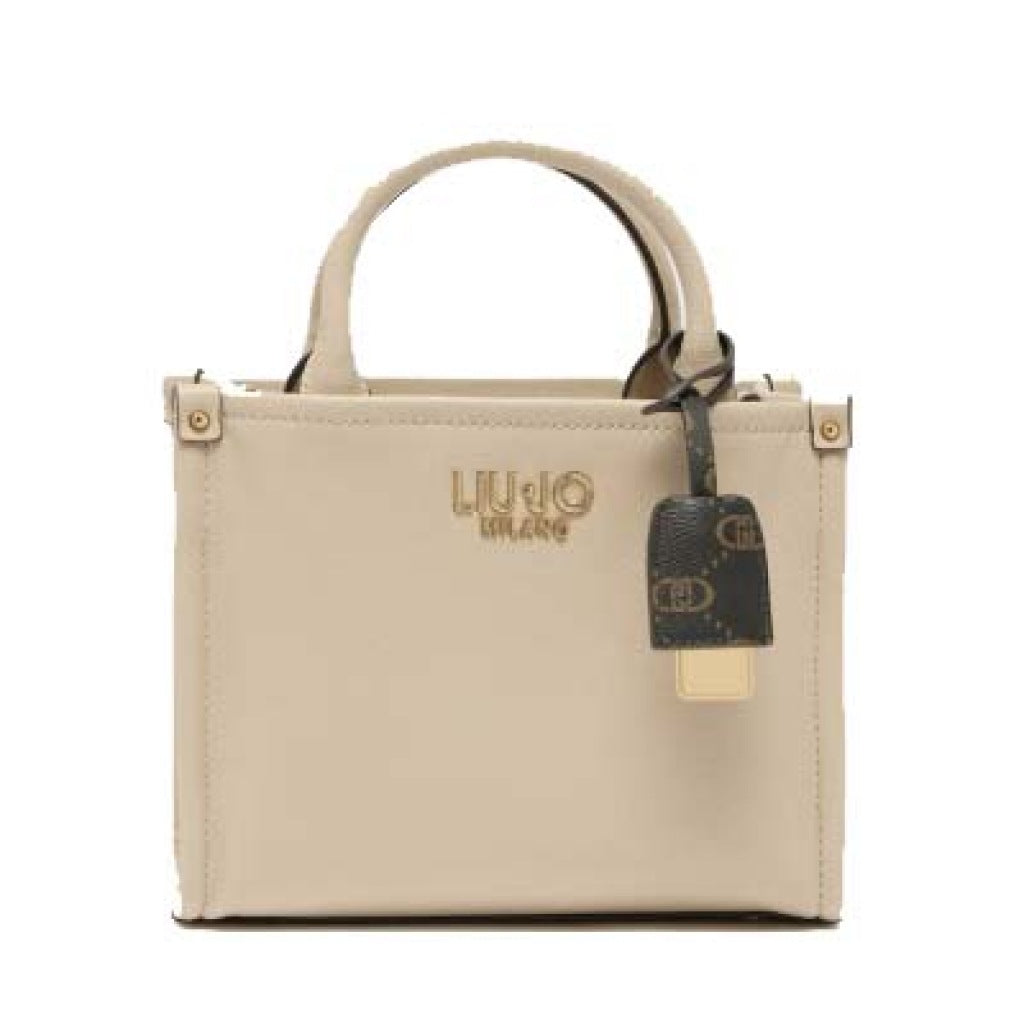 LIU-JO AF E ECS S TOTE en color BEIS  (4)