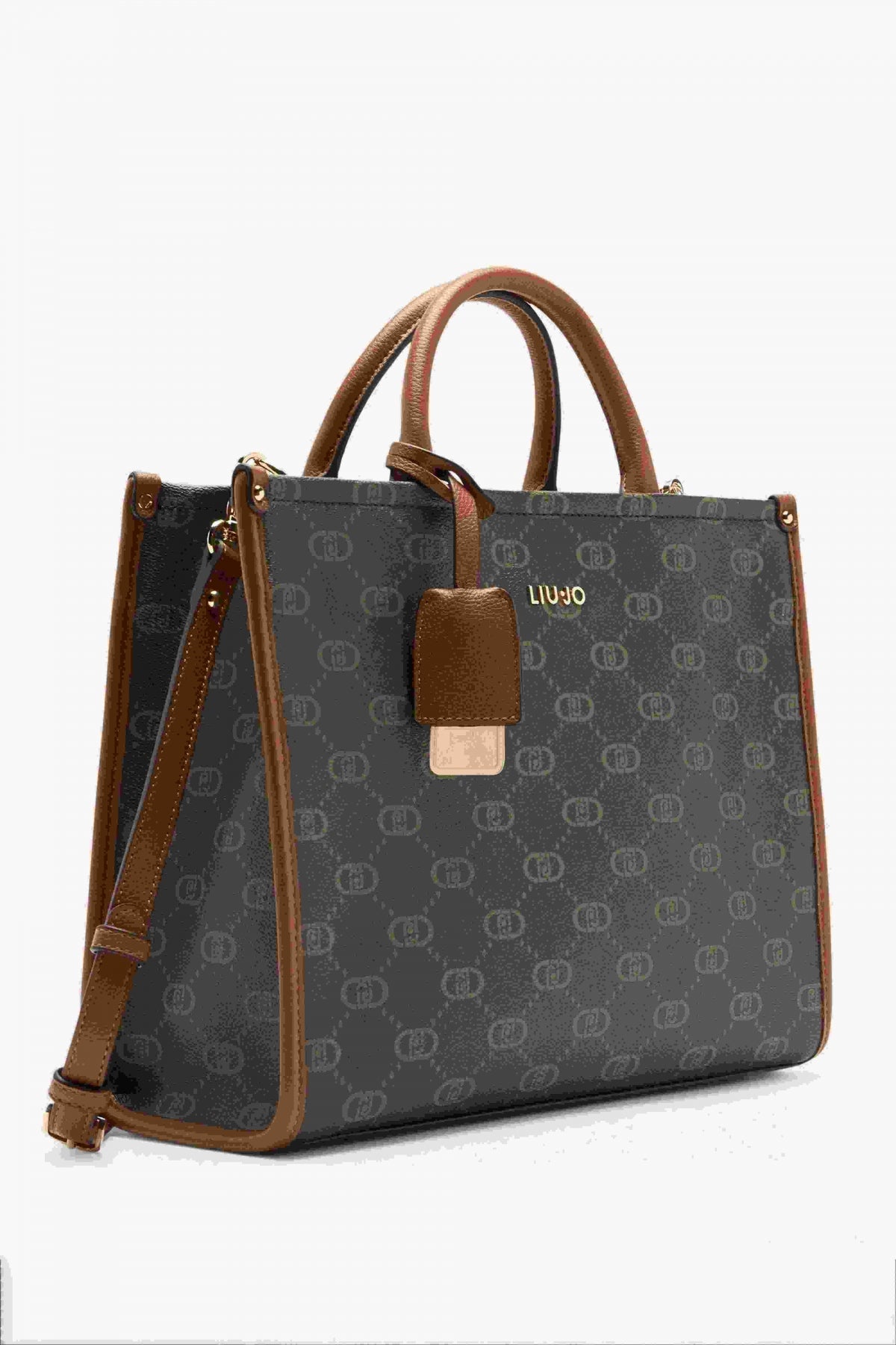 LIU-JO AF E ECS M TOTE en color MARRON  (3)