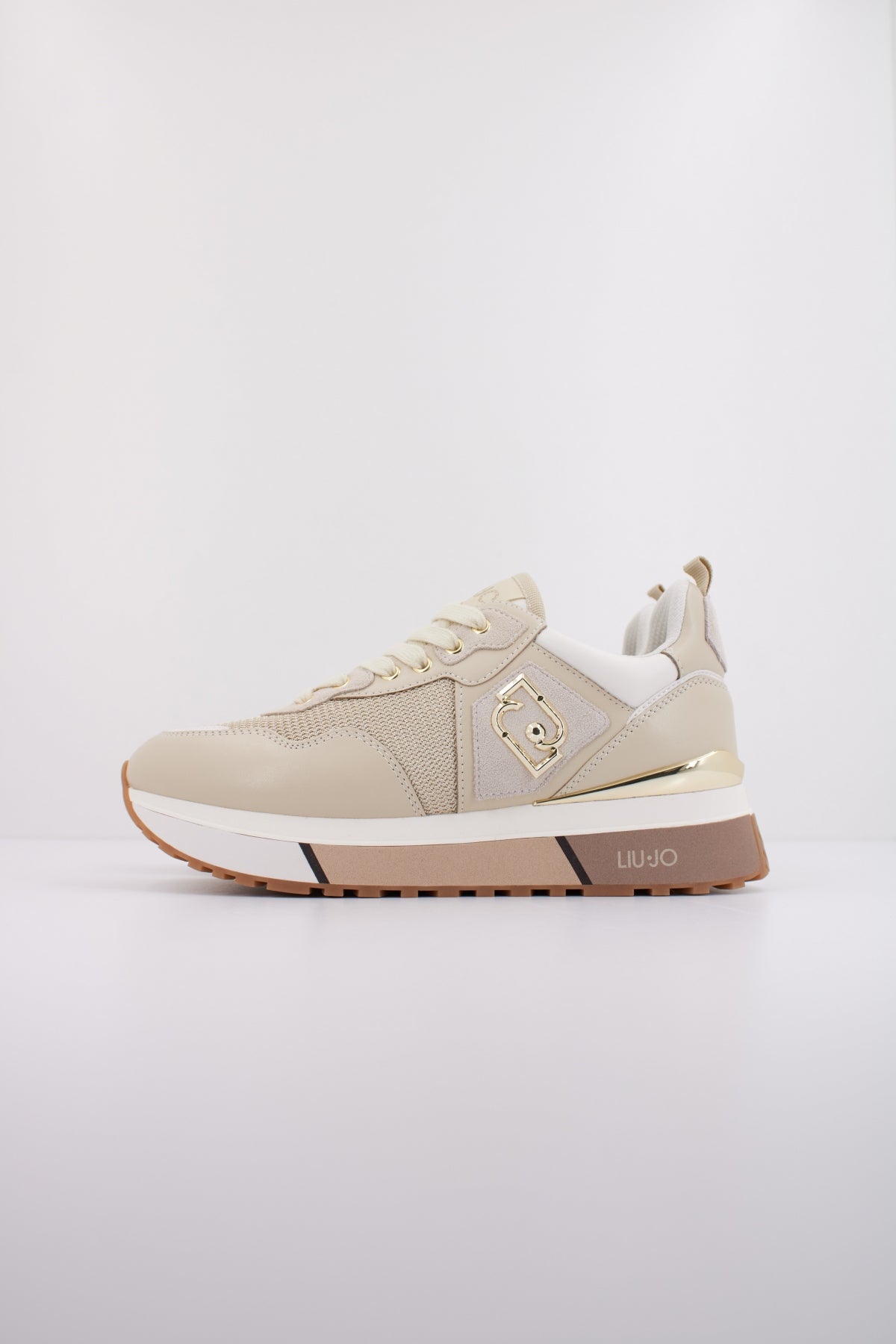 LIU-JO MAXI WONDER  en color BEIS  (1)