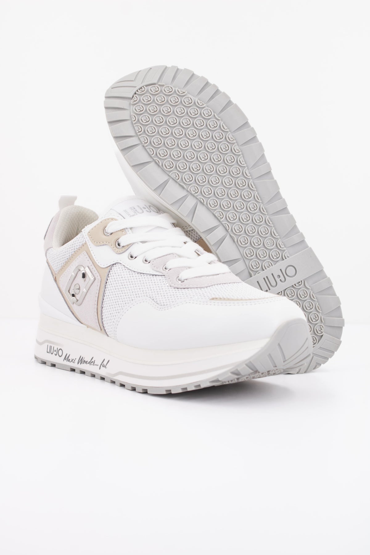 LIU-JO MAXI WONDER  en color BLANCO  (5)