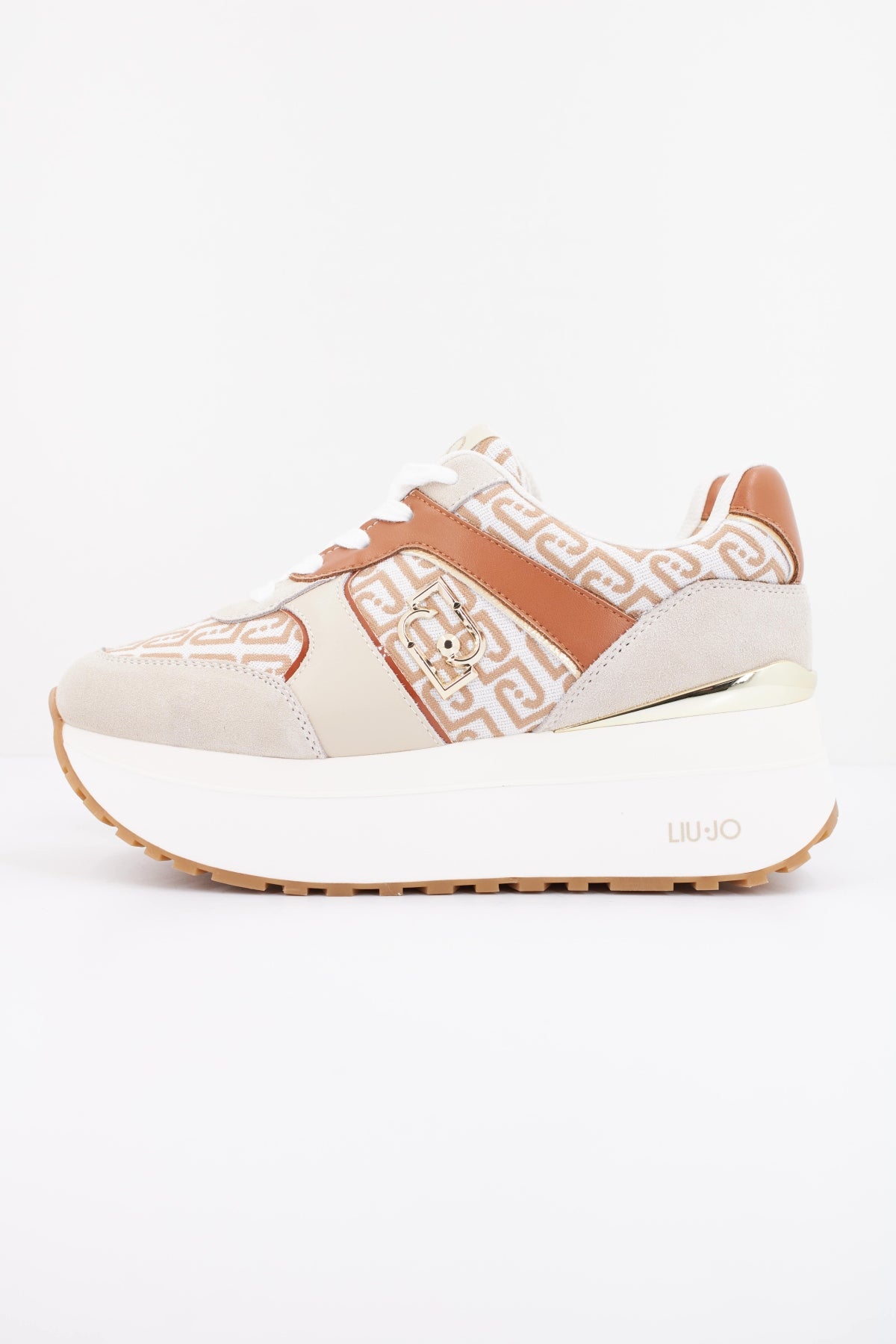LIU-JO MAXI WONDER PLU en color MARRON  (1)