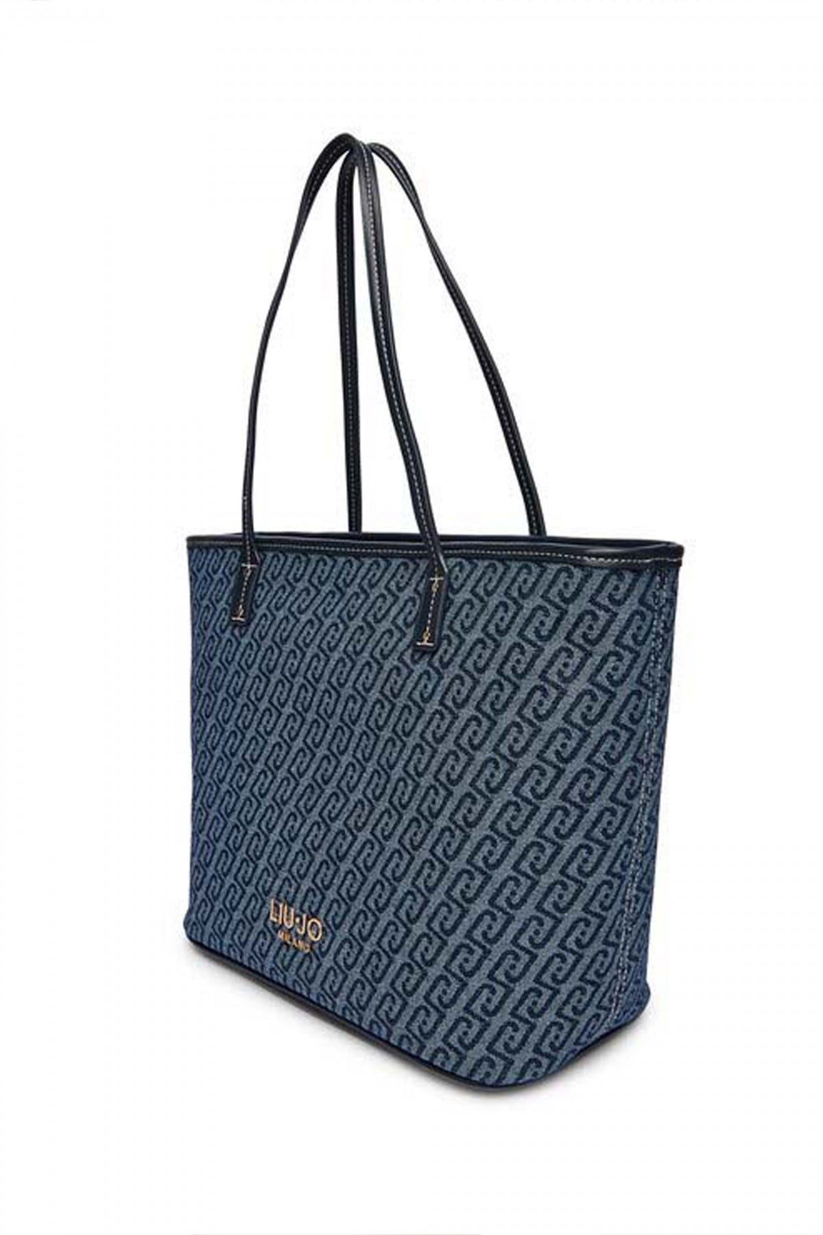 LIU-JO TA M TOTE  en color AZUL  (3)