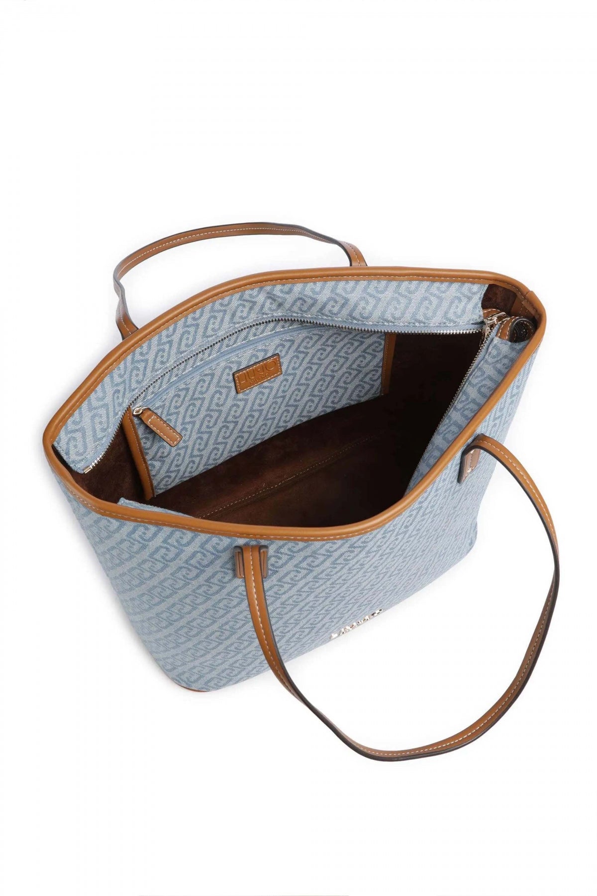 LIU-JO TA M TOTE  en color AZUL  (3)