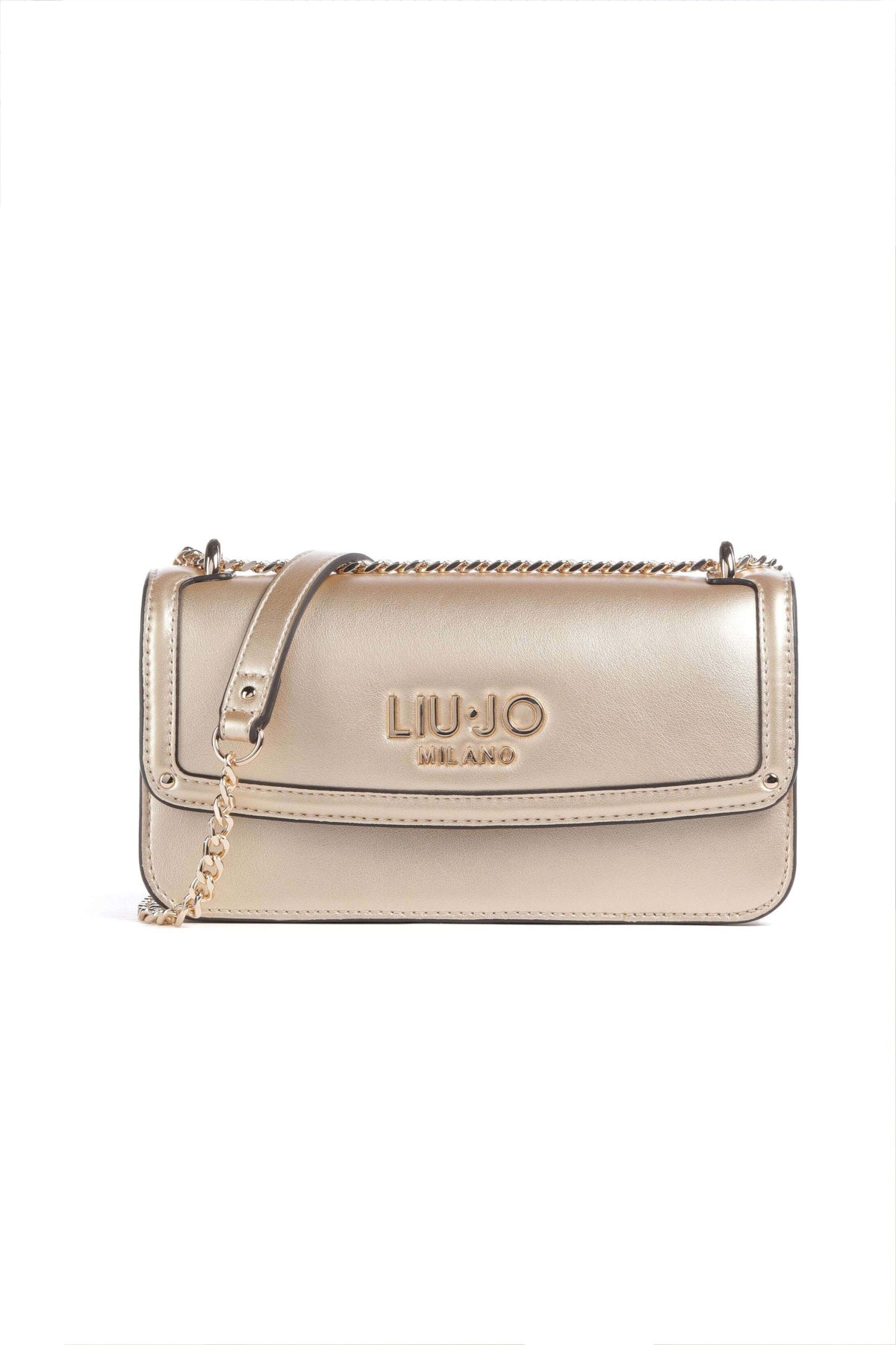 LIU-JO  ECS S CROSSBODY EAST/W  en color ORO  (2)