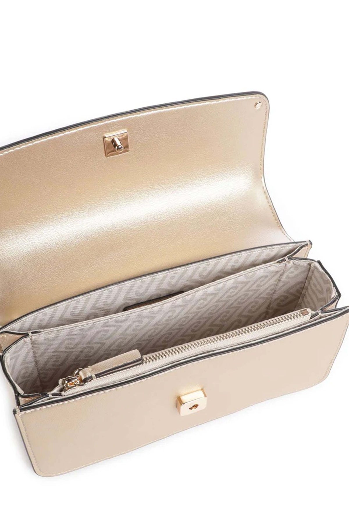 LIU-JO  ECS S CROSSBODY EAST/W  en color ORO  (3)