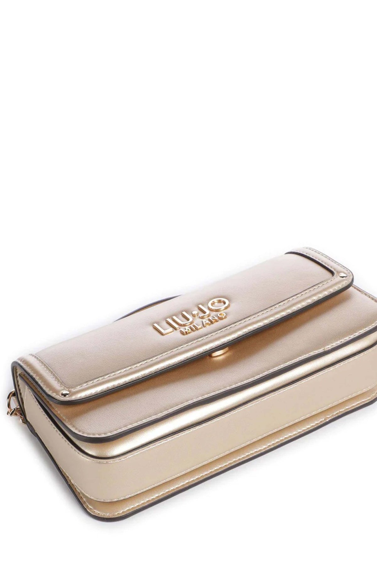 LIU-JO  ECS S CROSSBODY EAST/W  en color ORO  (4)