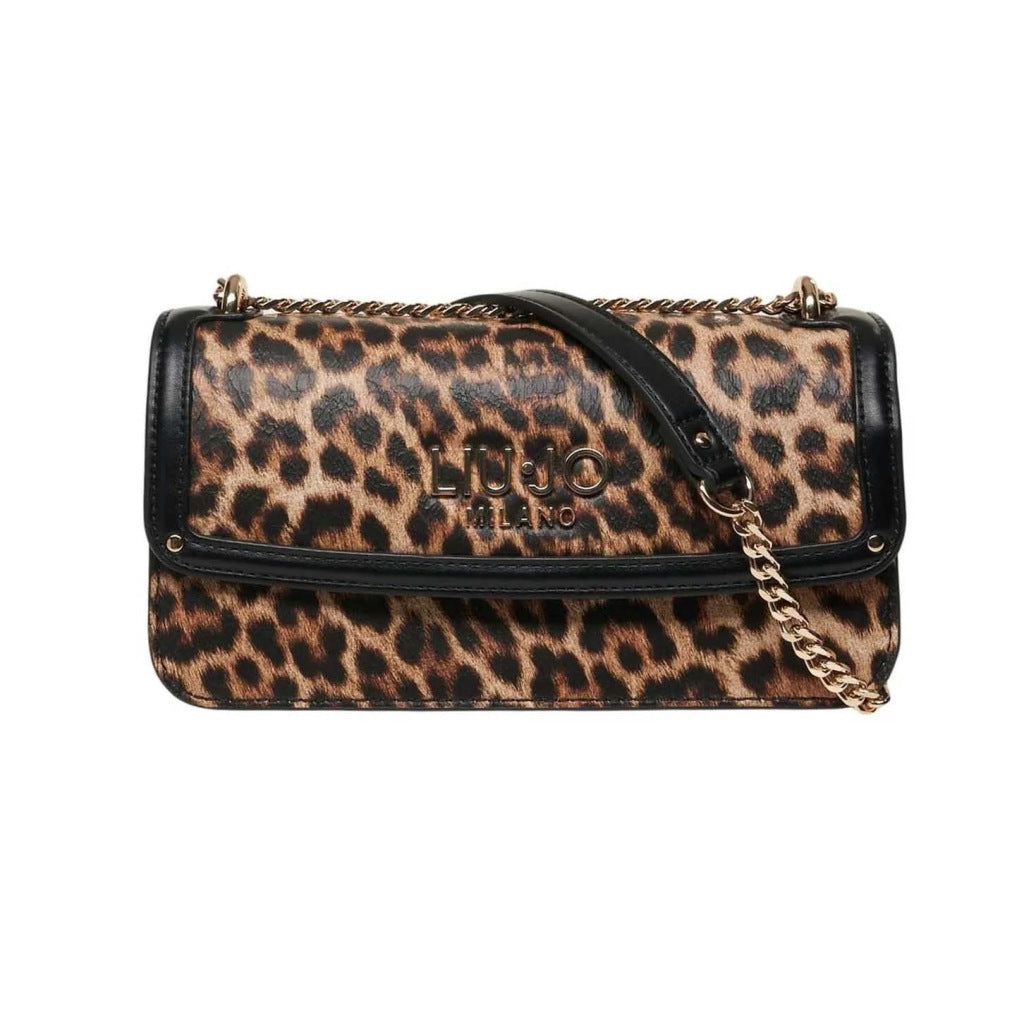 LIU-JO S CROSSBODY EAST/WEST en color ANIMAL PRINT  (4)