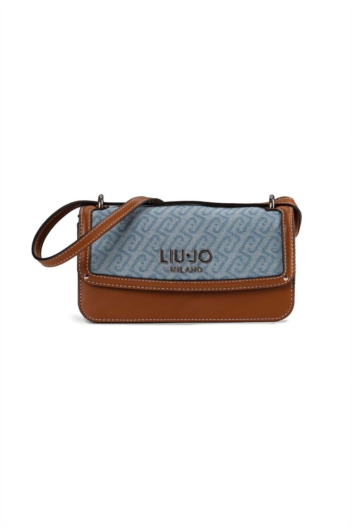 LIU-JO  S CROSSBODY EAST WEST  en color AZUL  (3)