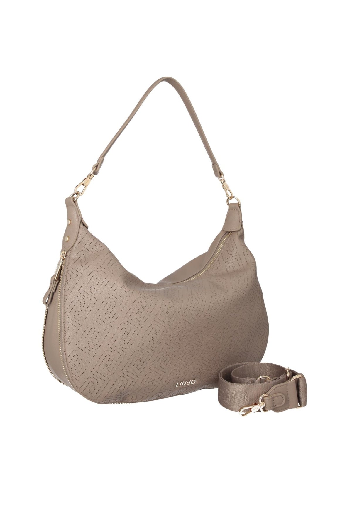 LIU-JO ES ECS L HOBO en color MARRON CLARO  (3)