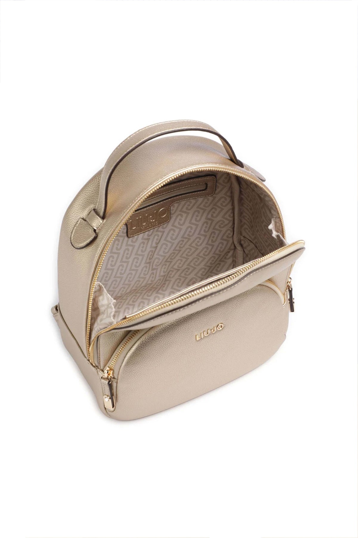 LIU-JO ECS M BACKPACK en color ORO  (4)