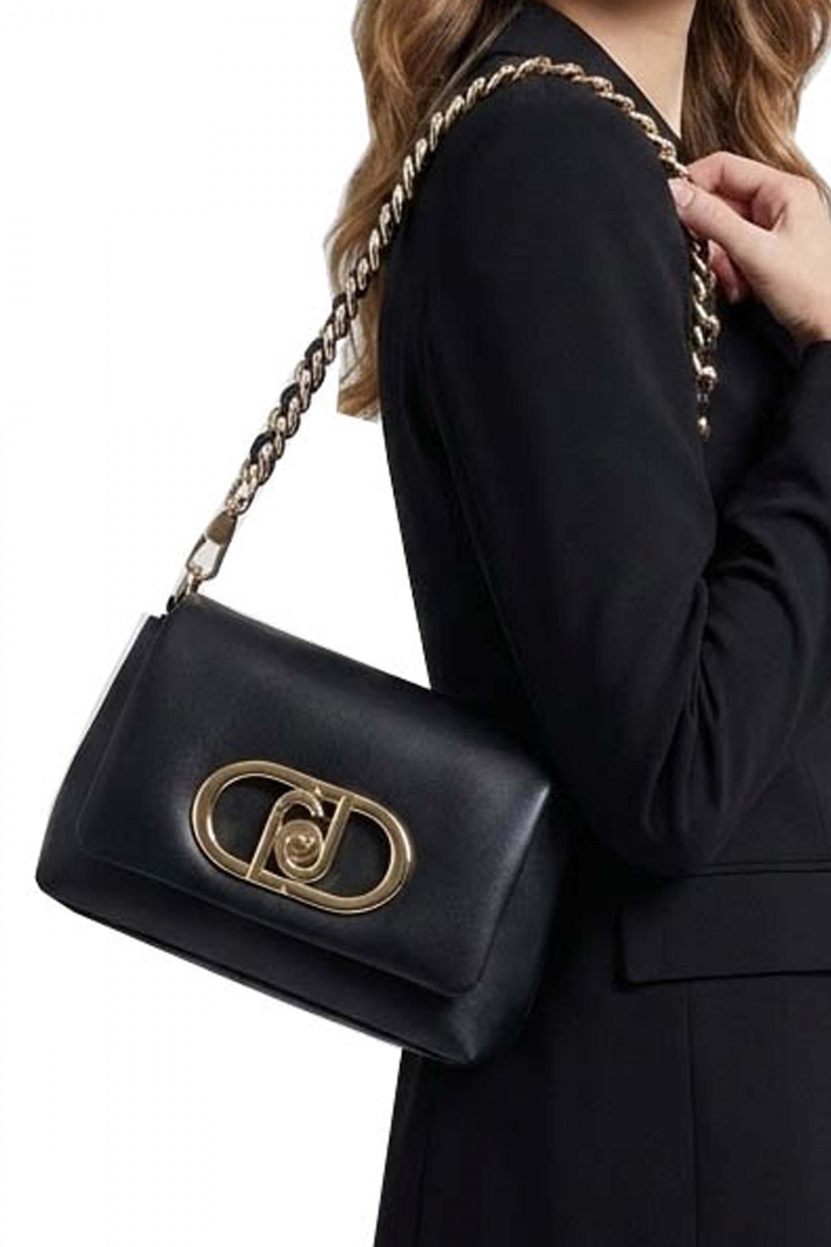 LIU-JO  S CROSSBODY  en color NEGRO  (3)