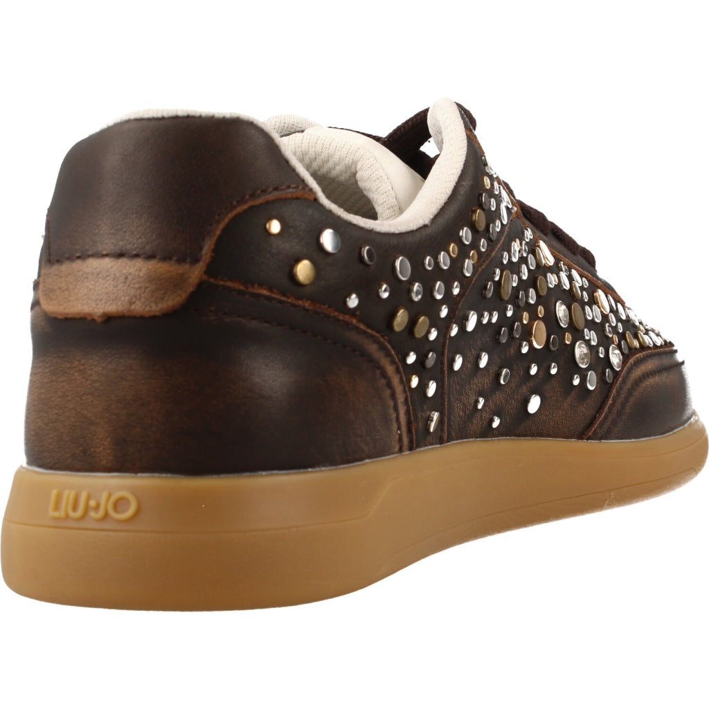 LIU-JO BF PX DEPORTIVO CONNOR  en color MARRON  (3)