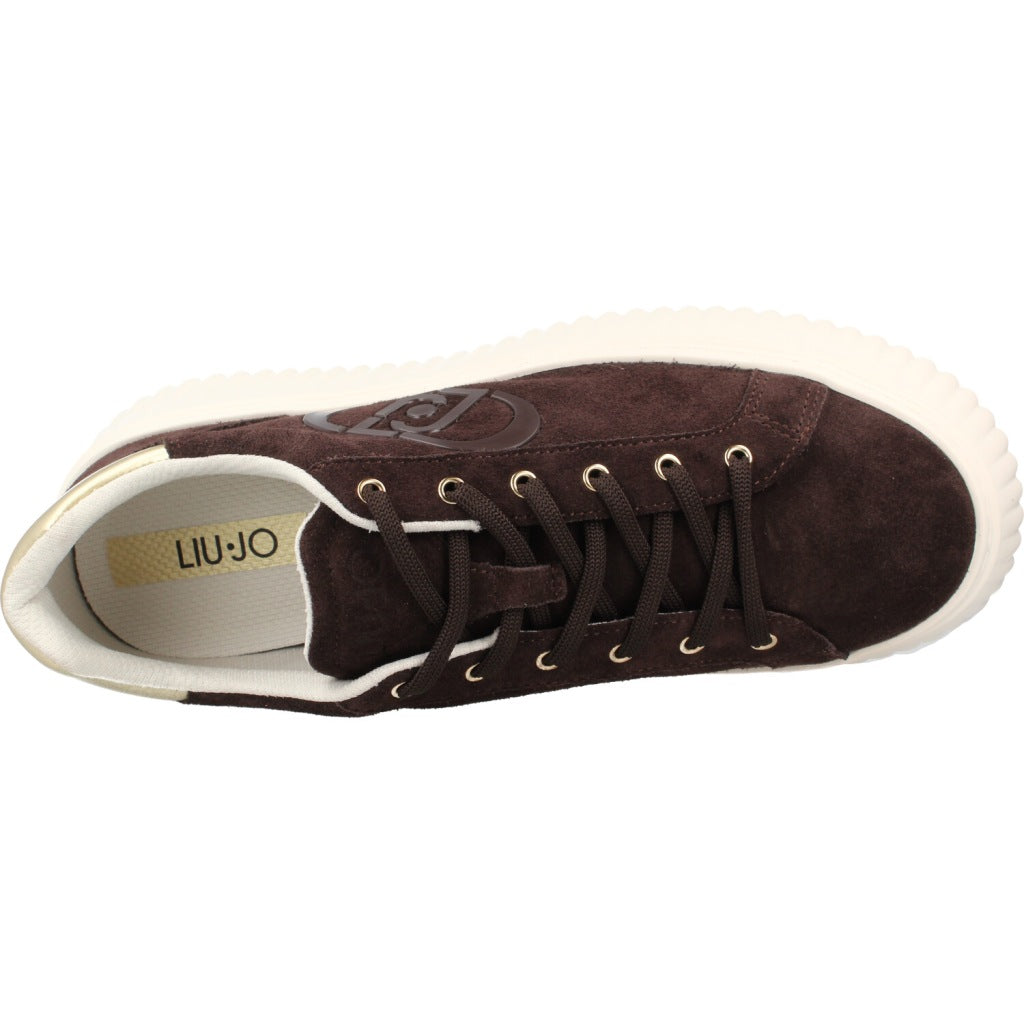 LIU-JO BF PX DEPORTIVO ELODIE  en color MARRON  (7)