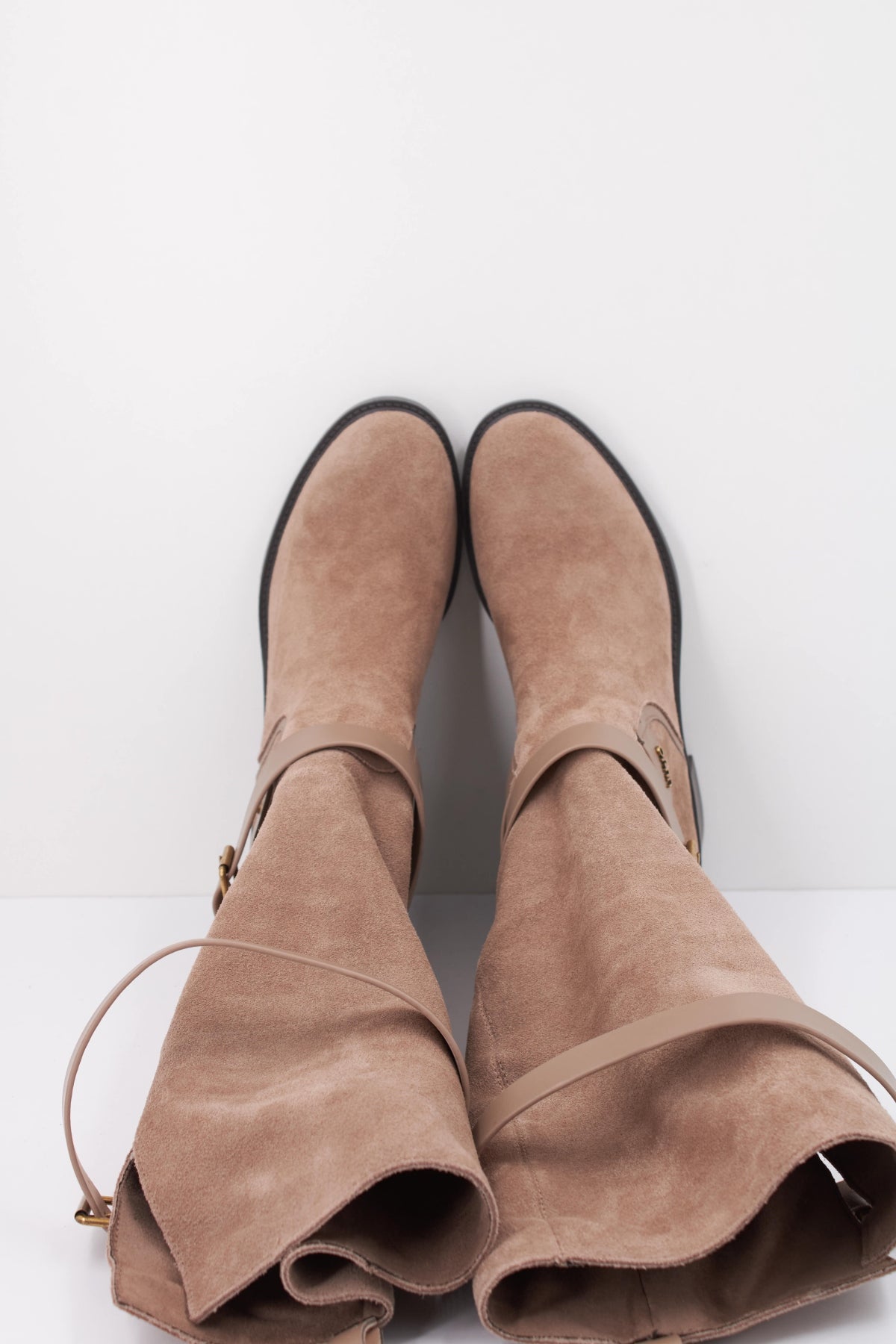 LIU-JO SF PX BOTA COLBY  en color MARRON CLARO  (3)