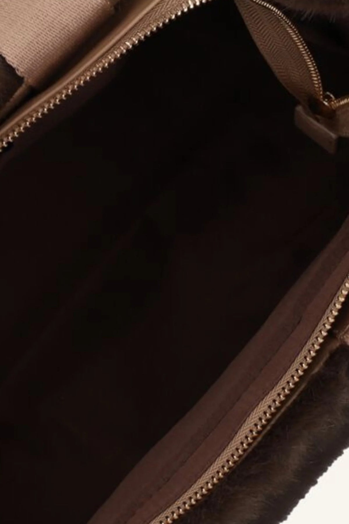 LIU-JO F E TOTE FAKE FUR en color MARRON  (4)