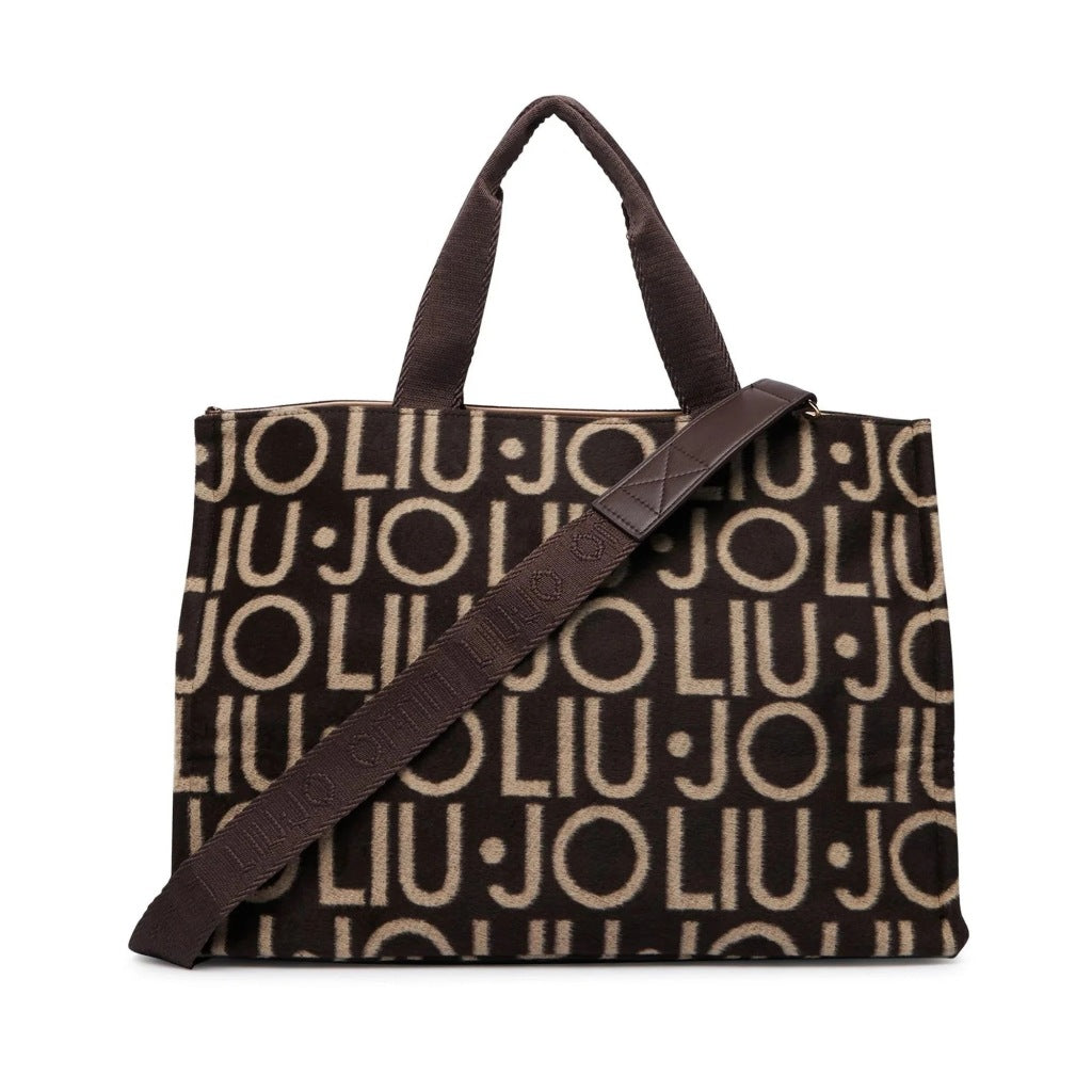 LIU-JO F T TOTE LOGO ALLOVER en color   (5)