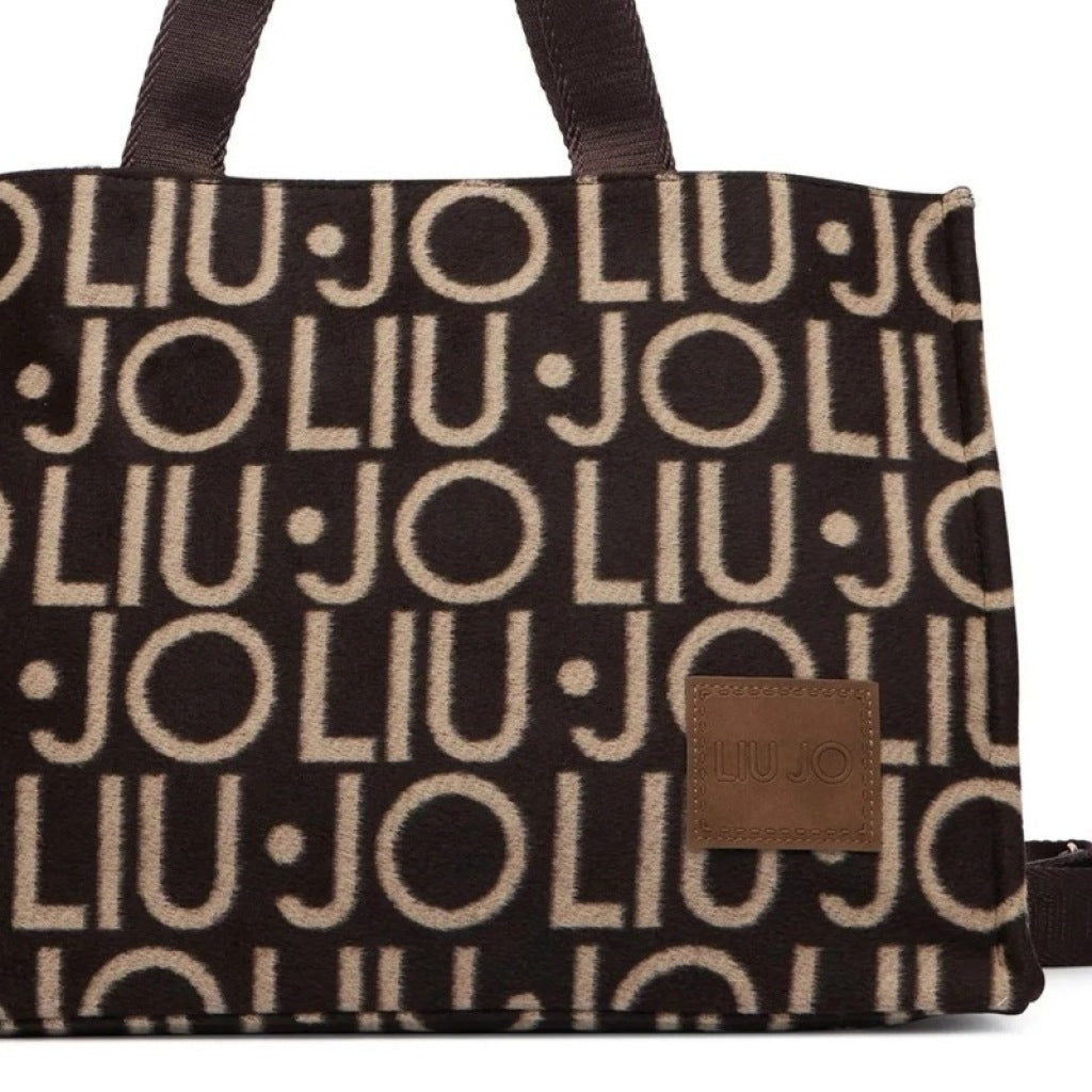 LIU-JO F T TOTE LOGO ALLOVER en color   (6)