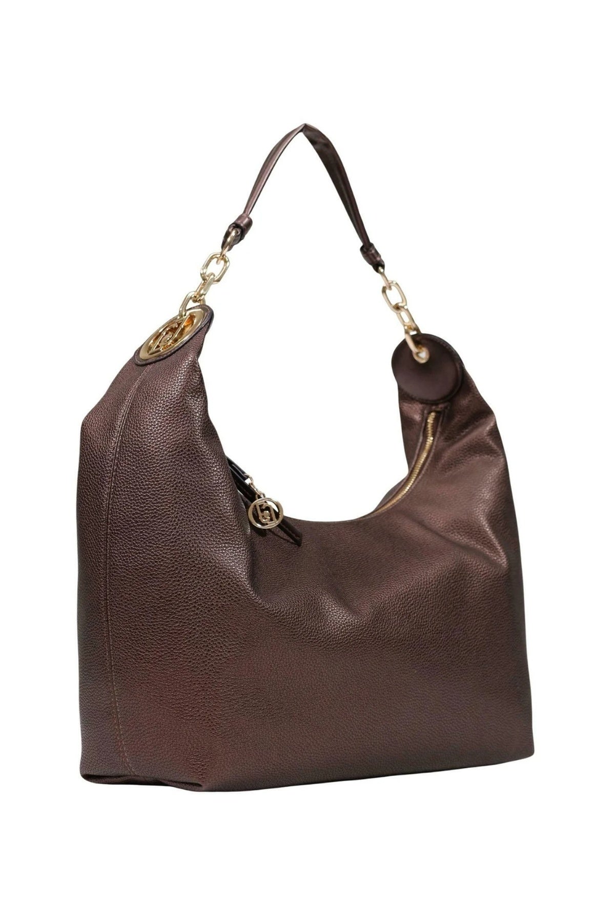 LIU-JO AF ES ECS HOBO en color MARRON  (2)