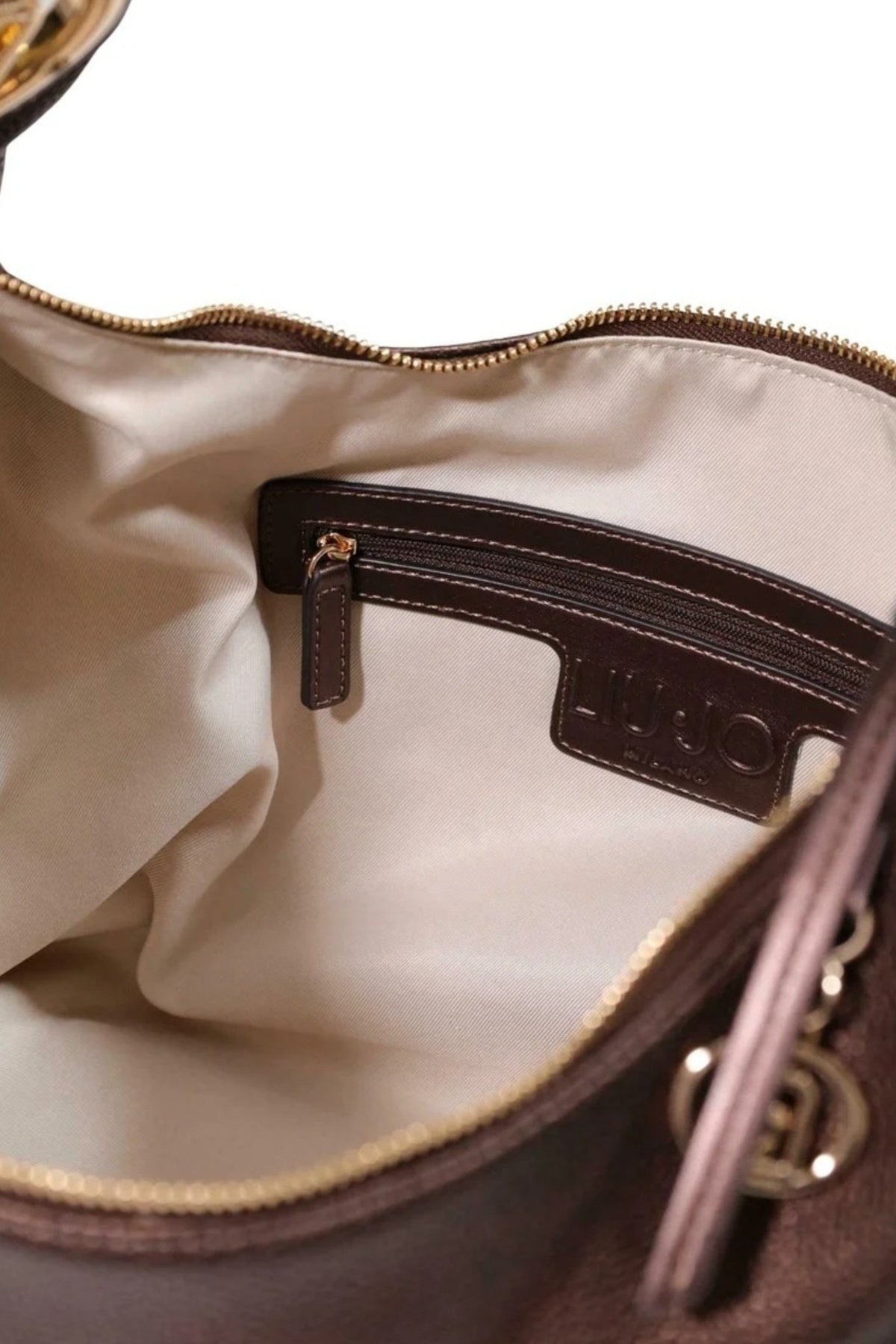 LIU-JO AF ES ECS HOBO en color MARRON  (3)