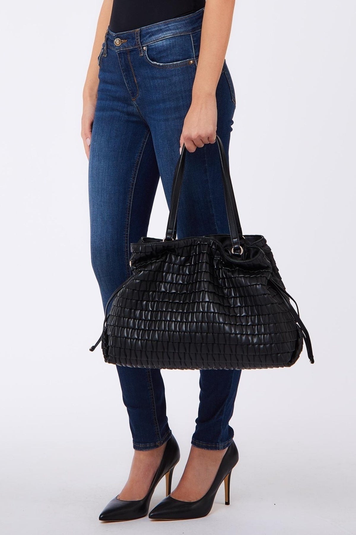 LIU-JO AF E ECS TOTE en color NEGRO  (1)