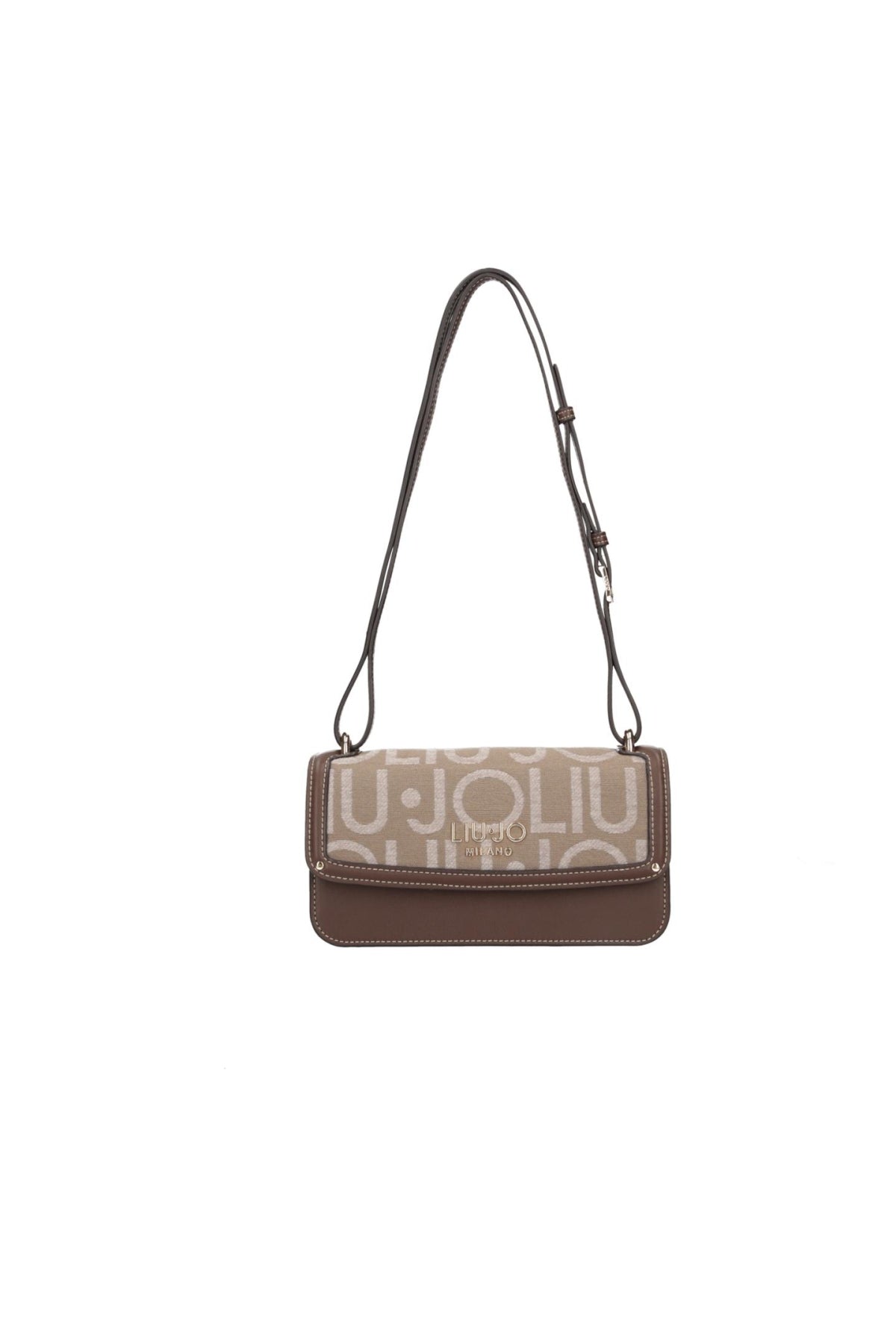 LIU-JO AF TA CROSSBODY EAST WEST en color MARRON  (3)