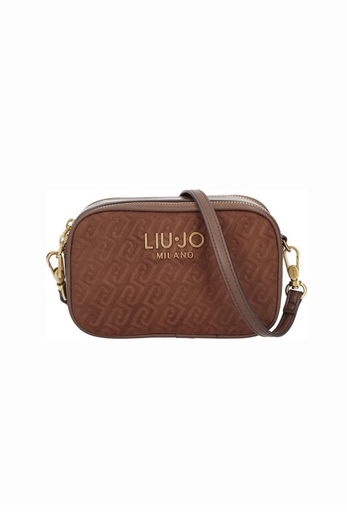 LIU-JO AF TA CAMERA CASE en color MARRON CLARO  (5)
