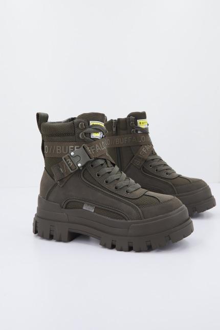 BUFFALO  ASPHA COM LACEUP MID en color VERDE  (1)