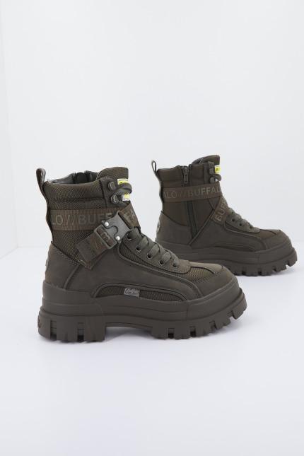 BUFFALO  ASPHA COM LACEUP MID en color VERDE  (2)