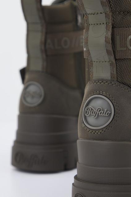 BUFFALO  ASPHA COM LACEUP MID en color VERDE  (4)