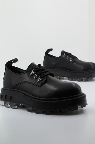 BUFFALO MONO LACE UP LO en color NEGRO  (1)