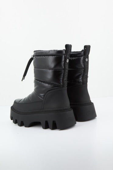BUFFALO FLORA PUFFER BOOT en color NEGRO  (4)