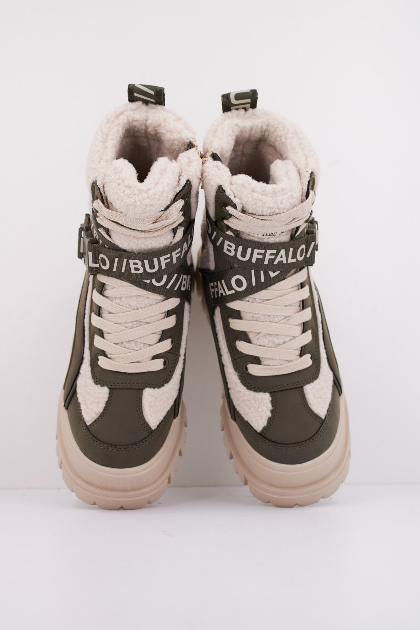 BUFFALO ASPHA COM WARM en color VERDE  (3)
