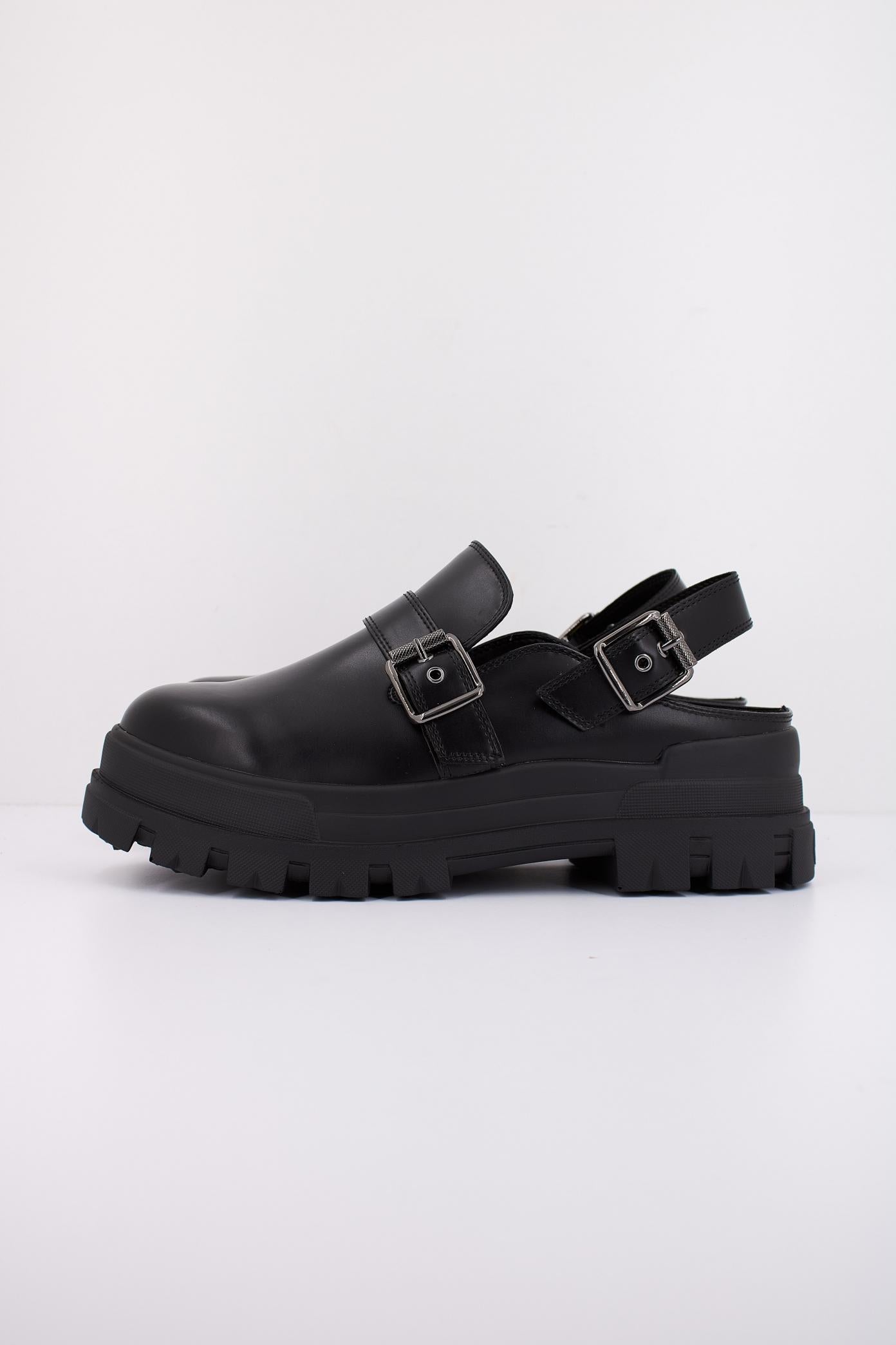BUFFALO ASPHA CLOG SND BS en color NEGRO  (1)