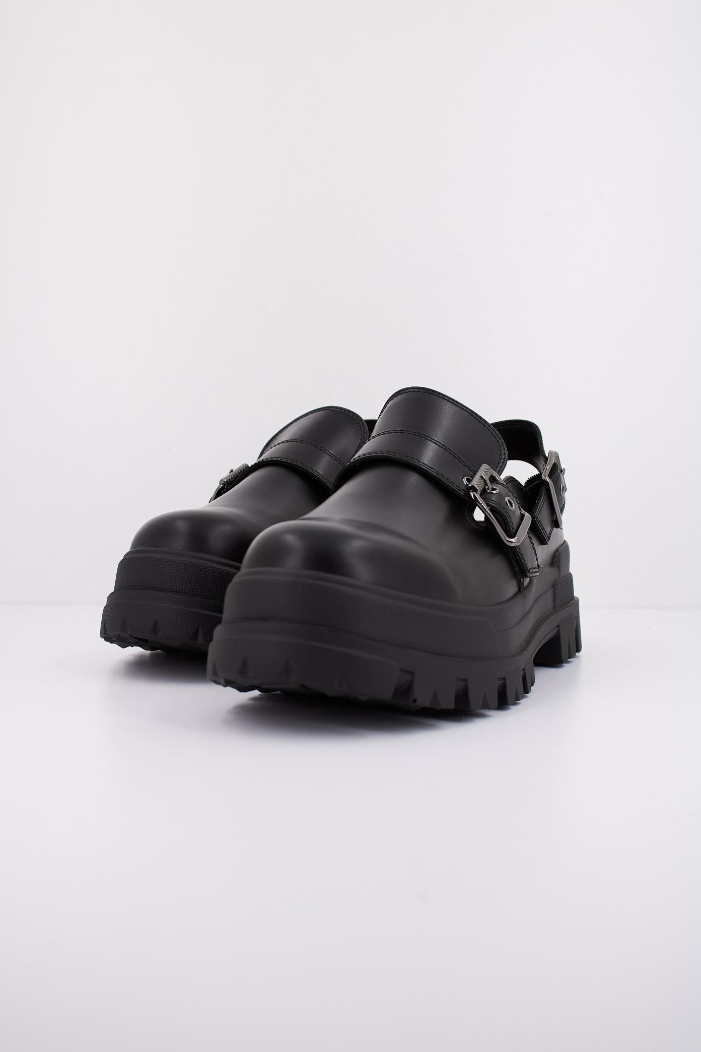 BUFFALO ASPHA CLOG SND BS en color NEGRO  (2)