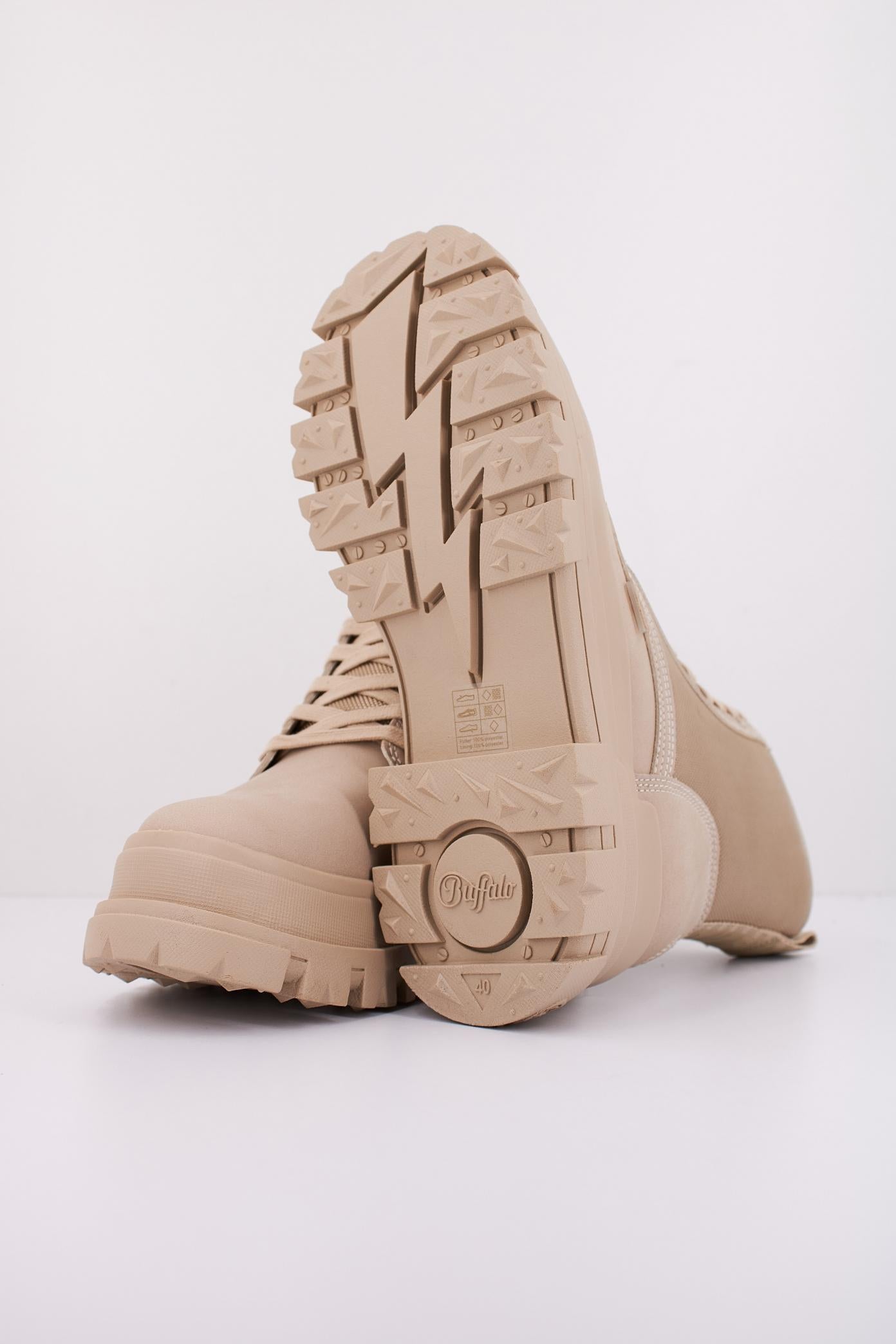 BUFFALO ASPHA COM LACEUP MID en color MARRON  (5)