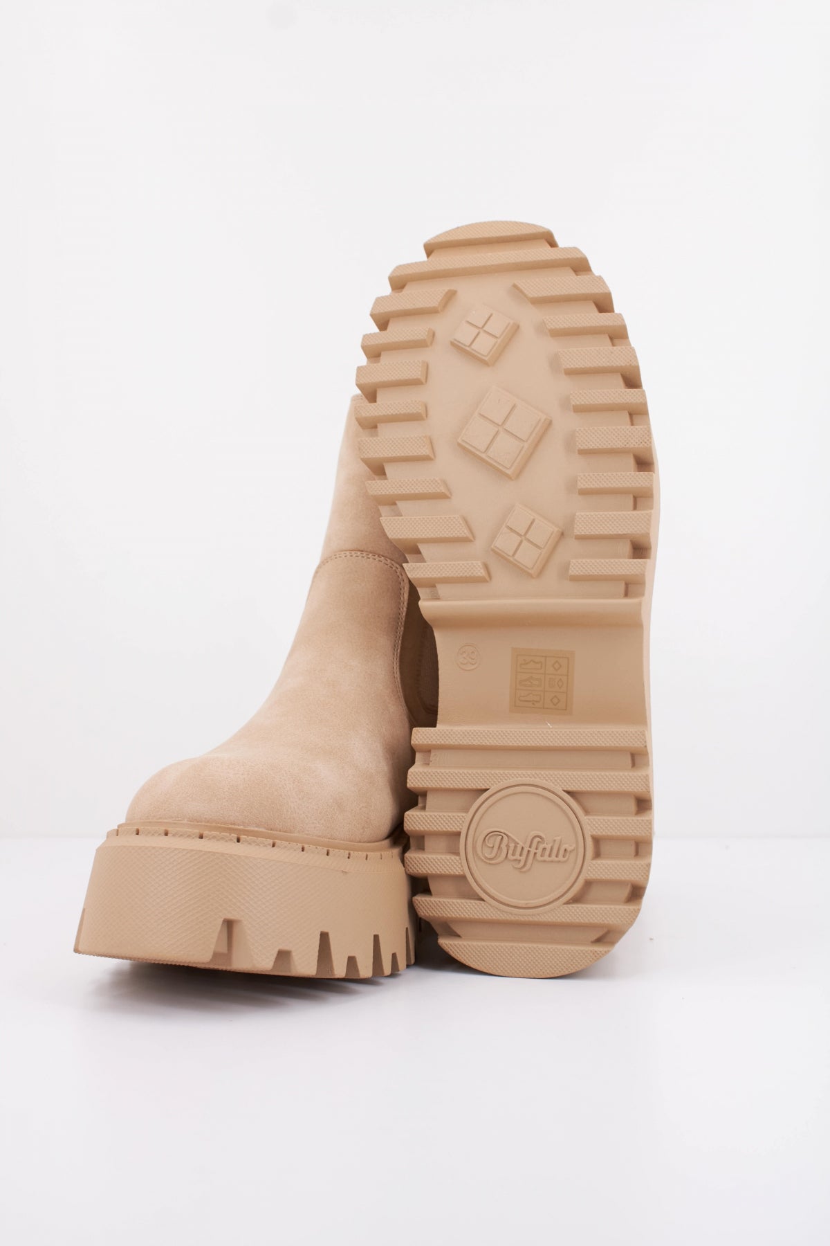 BUFFALO ASPEN CHELSEA VEGAN B en color BEIS  (5)