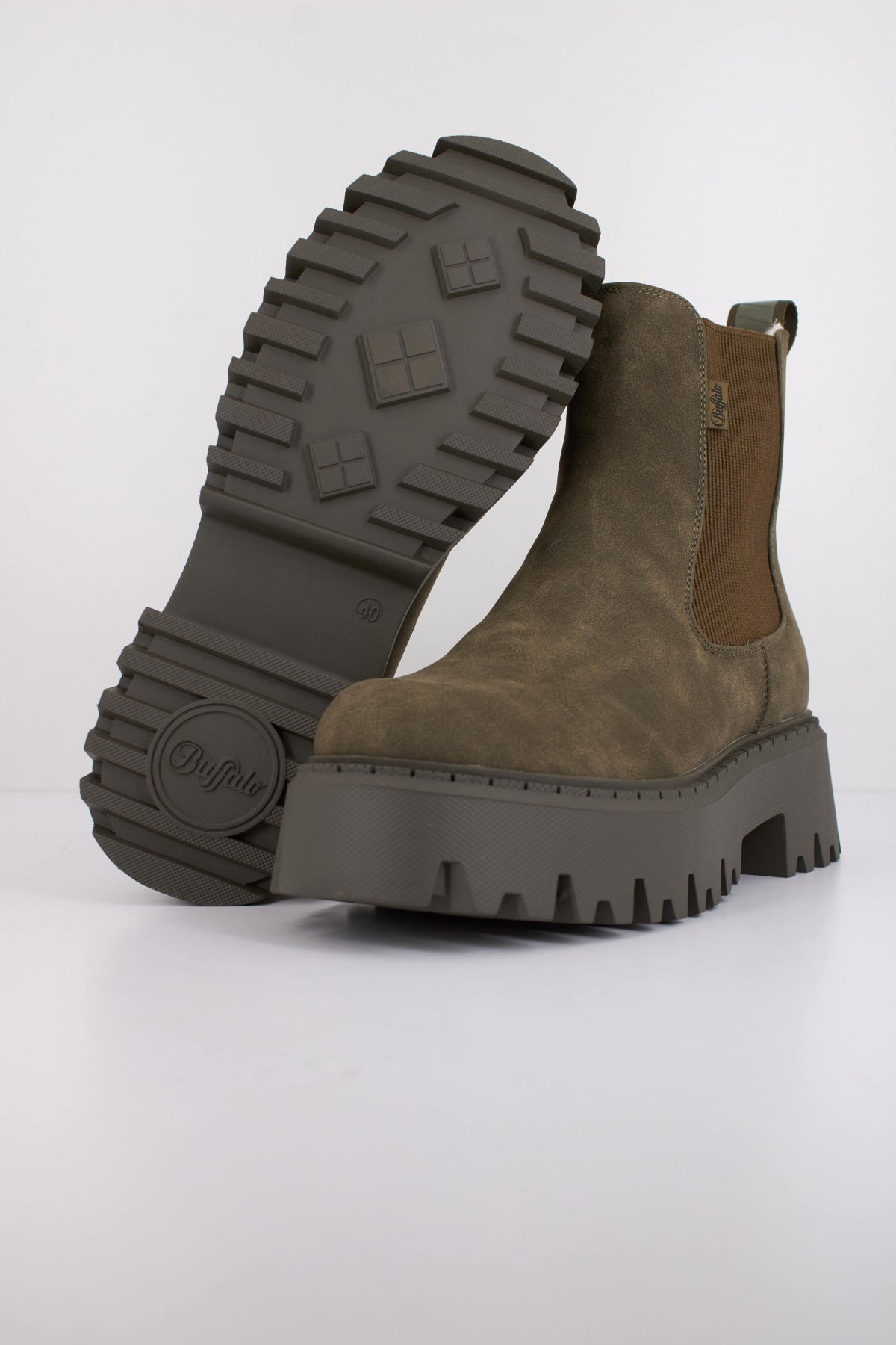 BUFFALO ASPEN CHELSEA WARM en color VERDE  (4)