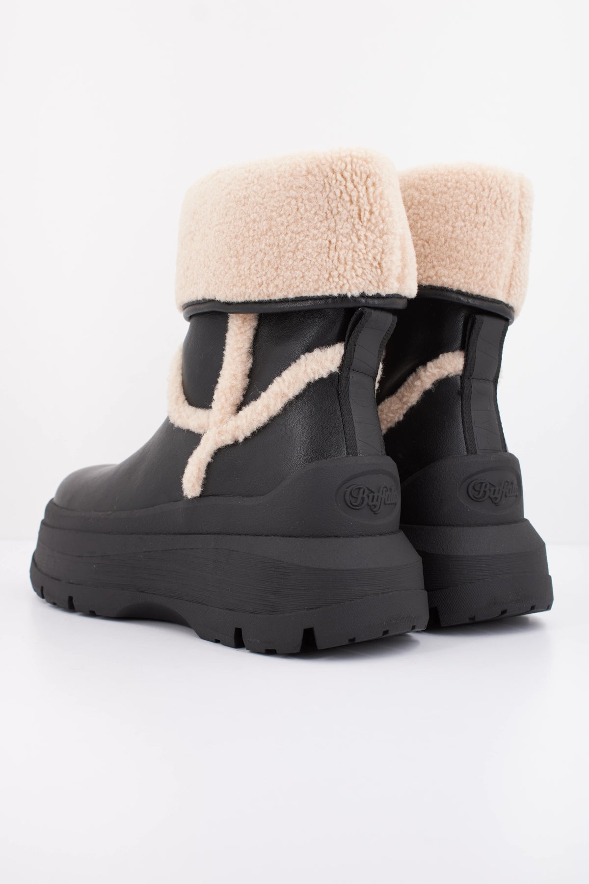 BUFFALO OLYMPIA FOLD BOOT WAR en color NEGRO  (4)