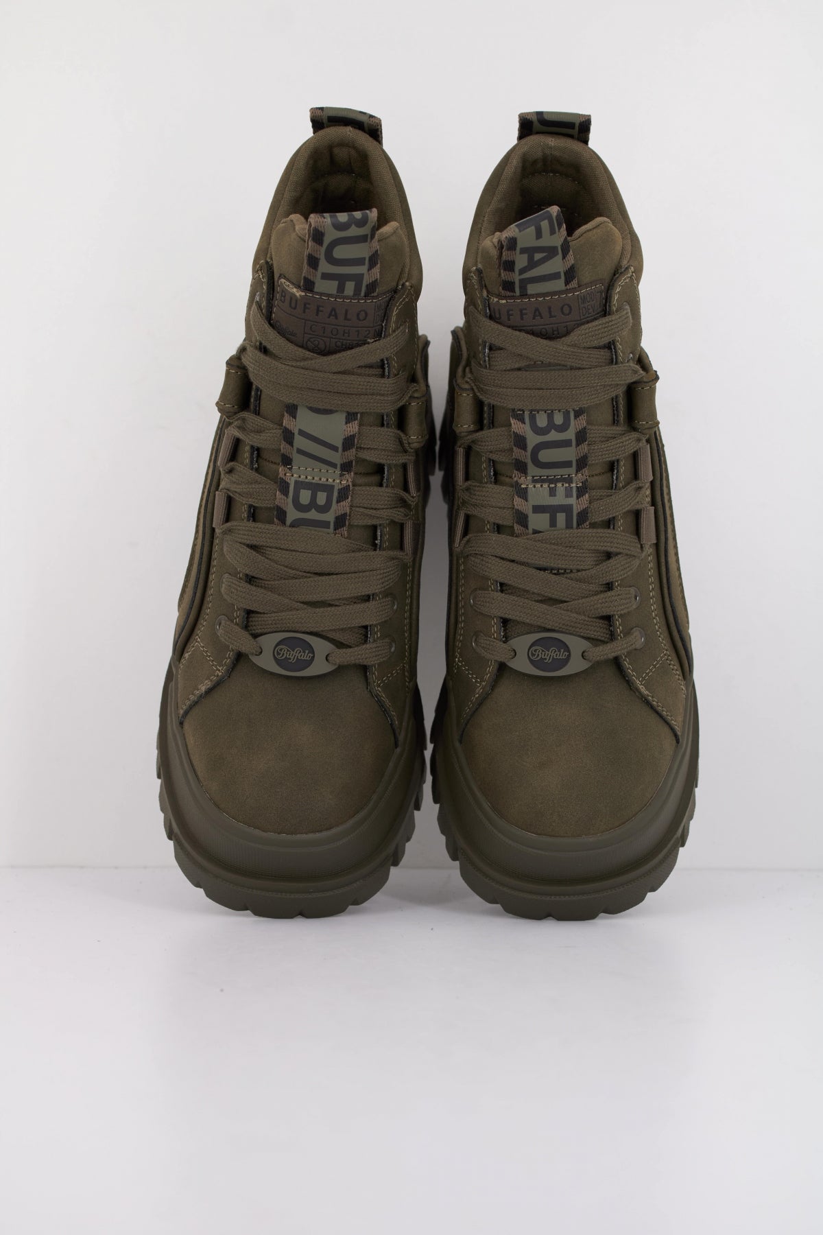 BUFFALO ASPHA NC MID VEGAN NU en color VERDE  (5)