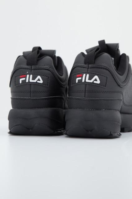 FILA DISRUPTOR LOW en color NEGRO  (3)